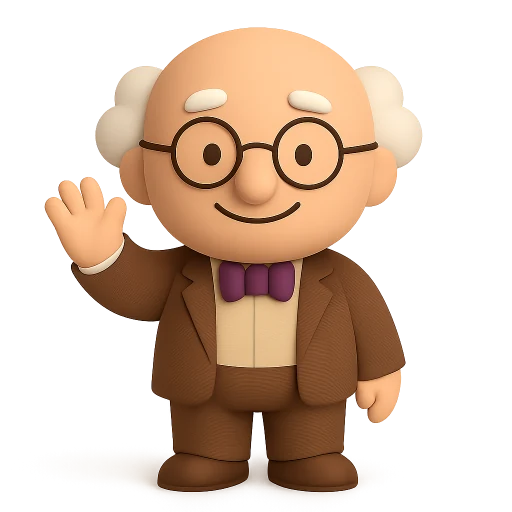Dr. Scroll, waving